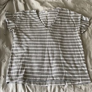 J Crew Flutter Sleeve Top